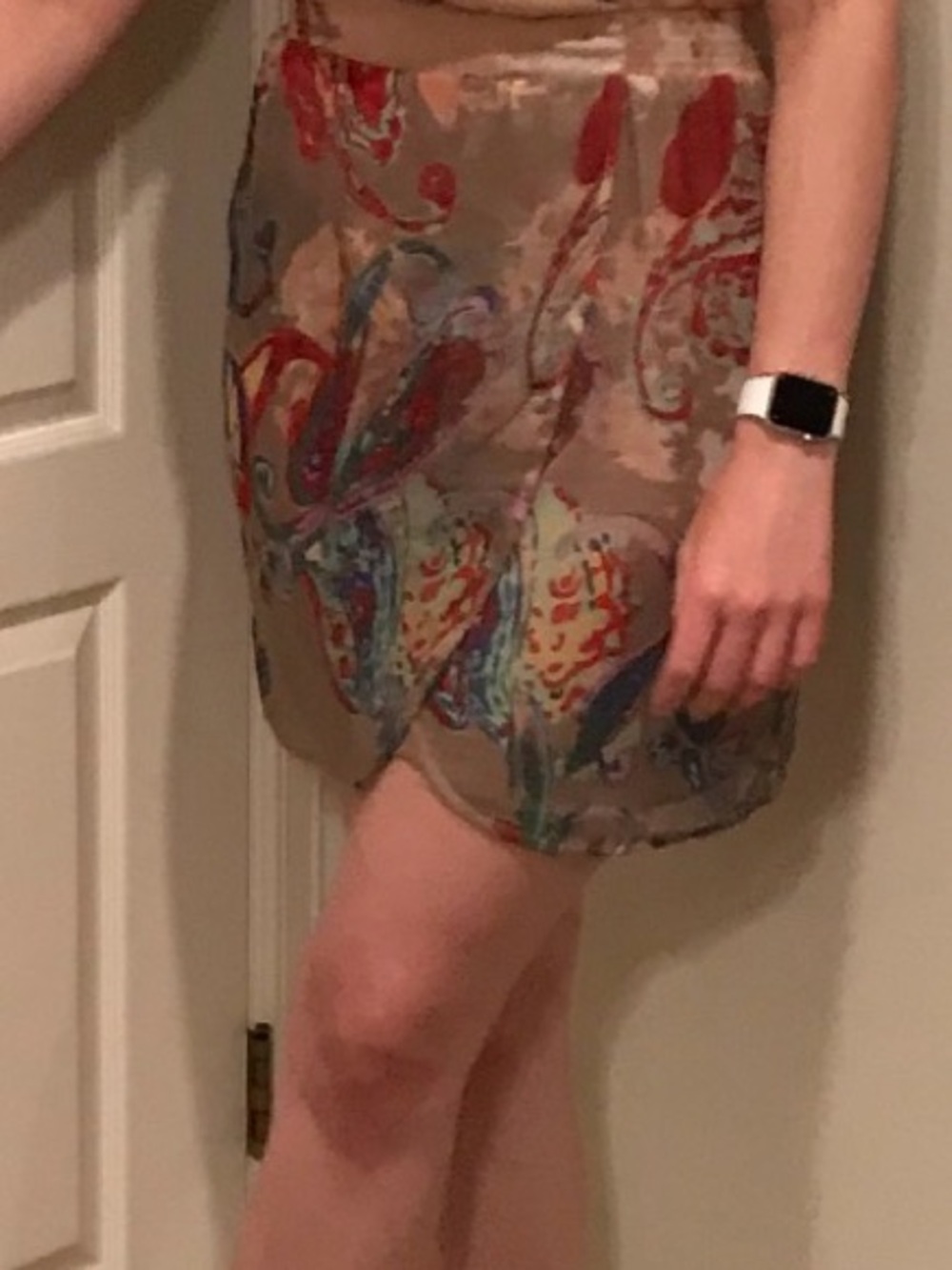 charlie jade Beige Multicolor Paisley Halter Dress - Picture 6 of 6
